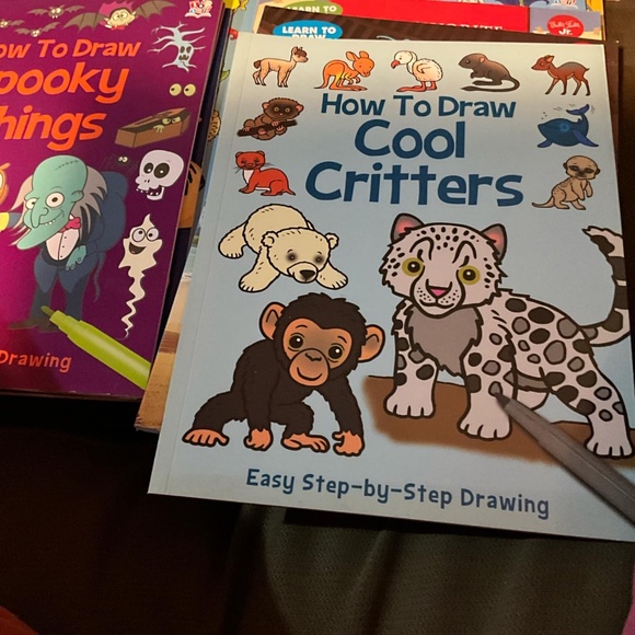 How to Draw Beginners/ kids soft cover Book Lot of 19 unused. Step by step - Picture 4 of 11